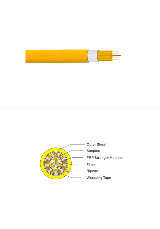 12-CORE FANOUT CABLE (TYPE A) 12-CORE FANOUT CABLE (TYPE A)